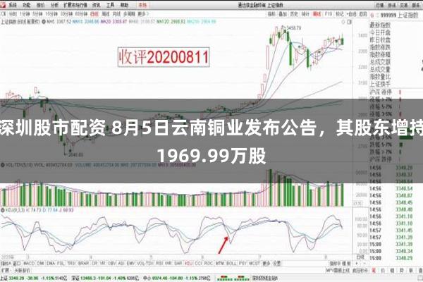 深圳股市配资 8月5日云南铜业发布公告，其股东增持1969.99万股