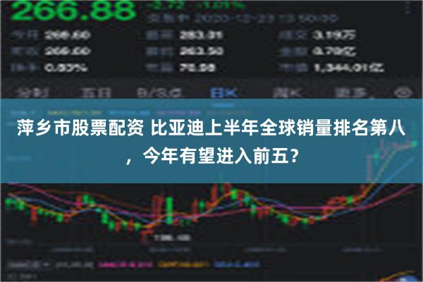 萍乡市股票配资 比亚迪上半年全球销量排名第八，今年有望进入前五？